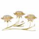Louis Candle Holder Gold 35.5x20x18cm