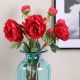 Rejoice Dark Pink Peony Artificial Flower H90Cm L21908/Dpk