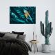 Lorena Blue Leaves Canvas 60X90X2CM