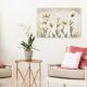 Lorena Warm White Flowers Canvas 60X90X2CM