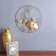 Medalion Circle Frame Leaf Wall Decoration Gold 46X2X46CM