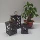 Sahara Set of 3 Lantern Black 11Aâ€”18Aâ€”18CM