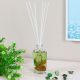 Clive 140 Ml Reed Diffuser Eucalyptus And Pine Cone, Golden Lid, White Fiber Sticks 8.8X6.2X29Cm W2011