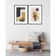 Kellan Set Of 2 Abstract Framed Wall Art 40X60Cm A0194,A0195