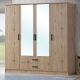 Raymond 4 Door Wardrobe - Summer Oak
