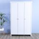 Elfrida 3 Door Wardrobe - White