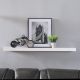 Elizabeth Floating Shelf-A 120Hx 20Dx5H - White