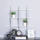 Lexington Globe Shelf 10.7X75X75Cm - Pvc White