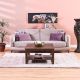 Bond 3-Seater Fabric Sofa - Dirty Beige