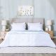 Bliss Melted Blue 3-Piece King Comforter Set 240x260 Cm Cloud Blue