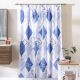 Bear Printed Shower Curtain 182x182 Cm Blue