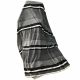 Yarn Dyed Jacquard Flannel Plush Blanket Dark Grey - 150X200Cm