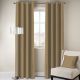 Glitz Eyelet Curtain Without Lining Beige 135 X 270 CM Casio