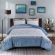 Ecstsey Cotton 4-Piece King Comforter Set-240x260 cm - Multicolor