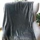Ss21Gs Super Soft Single Blanket Dk Grey 150X220Cm