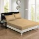 Danube Choice Fitted Sheet Set Fitted-200X200+30Cm Pillowcase- 50X75+15Cm+5Cm Flange Beige