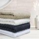Air Rich Solid Dobby Bath Towel 70X140Cm Off White