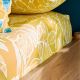 St. Lucia Queen Flat Sheet Set Ochre