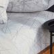 Himari Super King Flat Sheet Set Silver