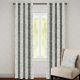 Glitz Ss Eyelet Curtain Without Lining 135 X 240 Cm Maroon Eiffel -15208