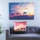 Dreamz Cushion 65X65Cm Multi Dessert Safari Filled Cushion