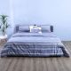 Arianna- Blair 7-Piece Super King Comforter Set-260x260 cm - Grey