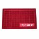 Atlas Home Steel Integrated Door Mat Maroon 45 X 75 Cm