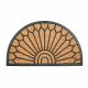 Atlas Coir Mesh Matting Door Mat Brown & Black-2 45 X 75 Cm