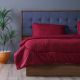 Urbane Reversible 4-Piece King Comforter Set-230x260 cm - Maroon