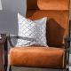 Empire Embroidered Cushion Cover 45X45 Cm Grey