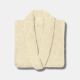 Sapphire Unisex Bathrobe -Ivory