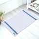 Lets Dry Reinheart Border Bathmat 48X78 Cm - Teal