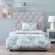 Samarkand 2 -Pcs Single Comforter Set 160x240 Cm Sky Blue