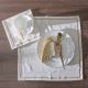 Gracie 2 -Pcs Napkin Set 45x45 Cm Off White Gold