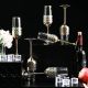 Allegra 6-Piece Premium Champange Glass Set Gold 195 ml