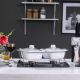 Pristine Twins Rect. Casserole 26CM 1.5L White
