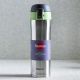Fissman Double Wall Vacuum Water Bottle Green/Black/Silver 420ml