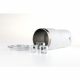 Santeco Double Wall Ss Vacuum Tumbler With Bpa-Free Tritan Lid Milk White 500 Ml