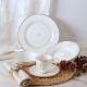 Larkin 20-Piece Fine Bone China Dinner Set -Serve 4
