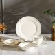 Aaron 20-Piece Fine Bone China Dinner Set -Serve 4