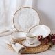 Jenna 20-Piece Fine Bone China Dinner Set -Serve 4