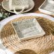 Samarakand Sqaure Tray Grey 10X10X2.5Cm