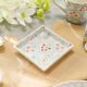 Casablanca Sqaure Tray Red 10X10X2.5Cm