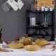 Royal Mustard Yellow 7 Pcs Granite Cookware Set