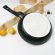 Fissman Frying Pan Fiore Series Marble Aluminium And Non-Stick Coating With Induction Bottom Grey 28x5.7cm