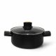 Fissman Stockpot Paula 24X11 Cm / 4.6 Ltr With Glass Lid With Induction Bottom