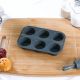 Bake Magic 6 Cups Cake Silicone Mould - 16552