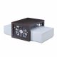 Vibora Coffee Table Set Of 2-Brown / White