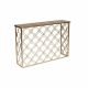 Lorcan Console Table-Veneer / Golden